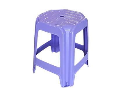 플라스틱 사각 의자 2호 디지털 라벤더 색상